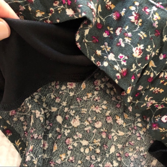 NWOT Ruche floral romper - Picture 6 of 11